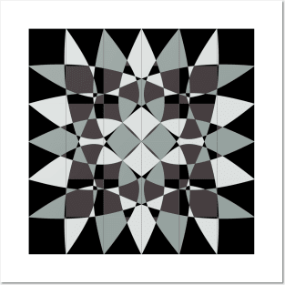 Op art pattern Posters and Art